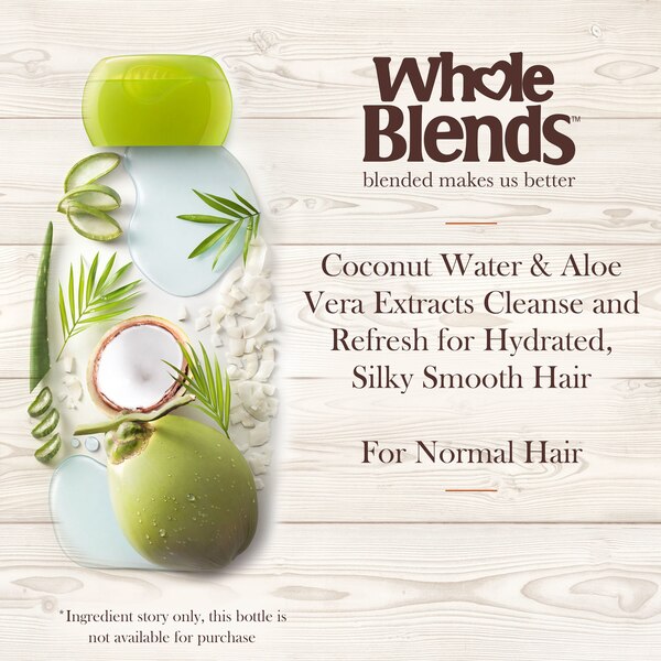 Whole Blends Coconut Water & Aloe Vera Moisturizing Shampoo, 12.5 OZ