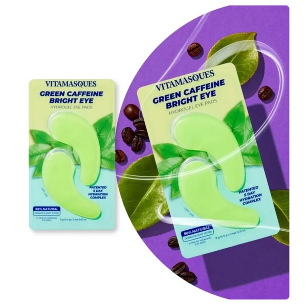 Vitamasques Bright Eye Green Caffeine Eye Pads