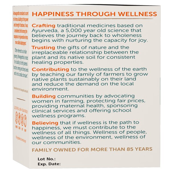 Himalaya Organic Ashwagandha, 60 CT