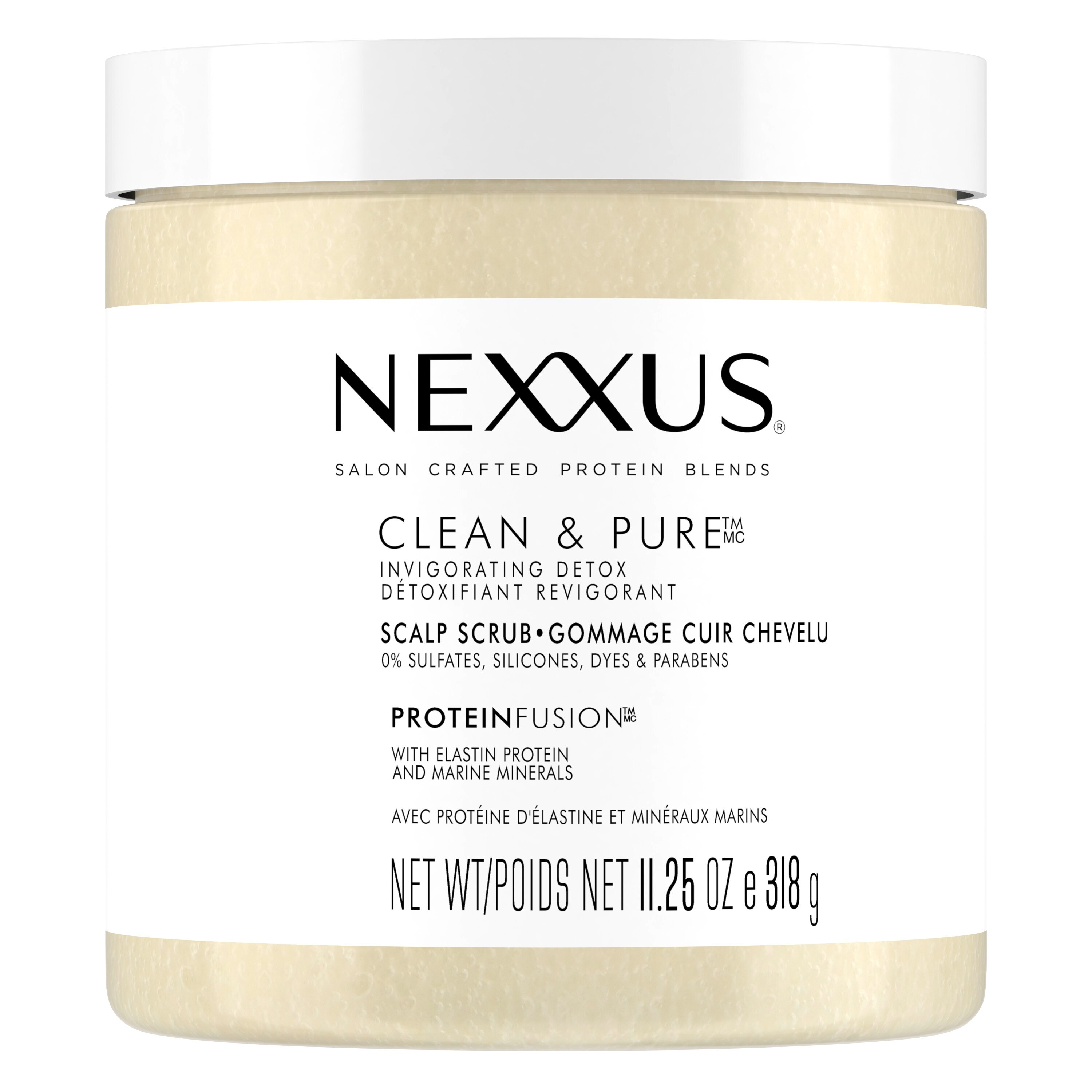 Nexxus Clean & Pure Scalp Scrub, 11.25 OZ