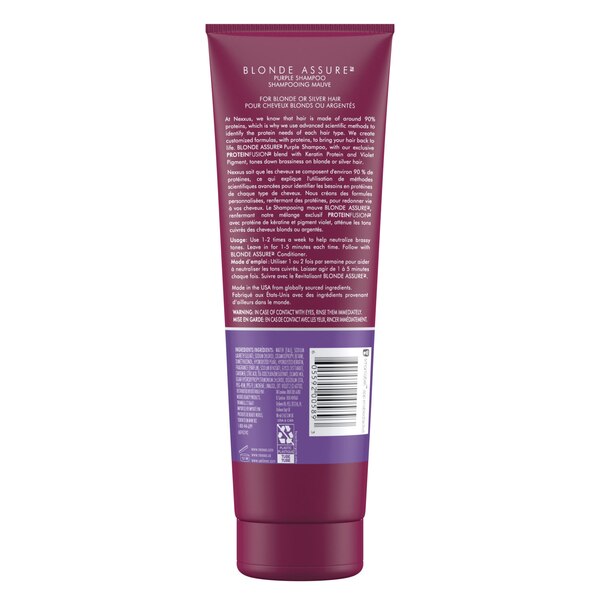Nexxus Blonde Assure Purple Shampoo, 8.5 OZ