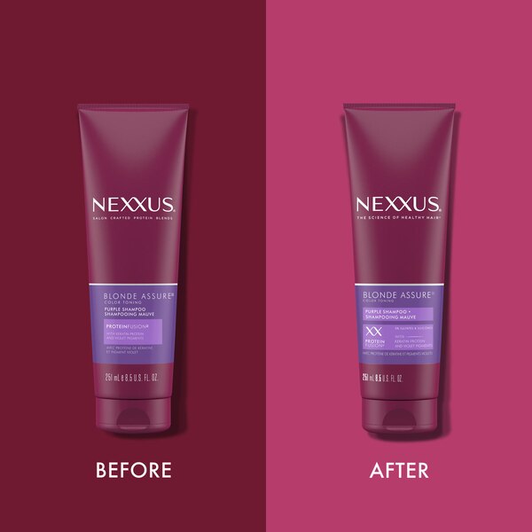 Nexxus Blonde Assure Purple Shampoo, 8.5 OZ