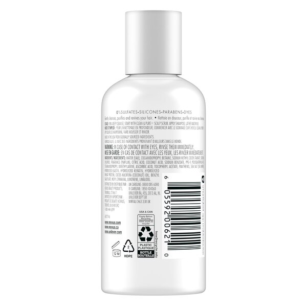 Nexxus Clean & Pure Nourishing Detox Shampoo, 3 OZ