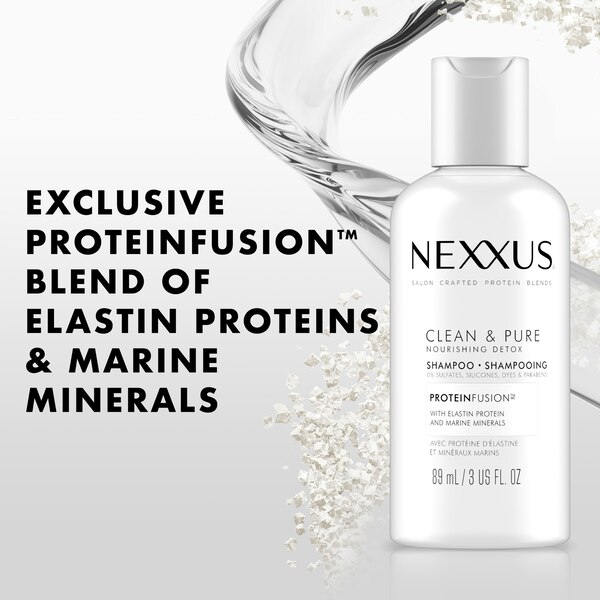 Nexxus Clean & Pure Nourishing Detox Shampoo, 3 OZ