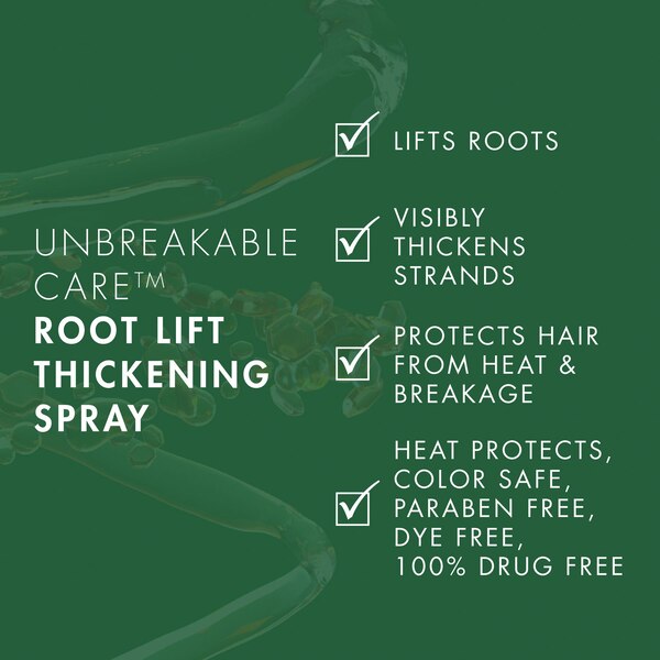Nexxus Unbreakable Care Root Lift Hair Thickening Spray, 6 OZ