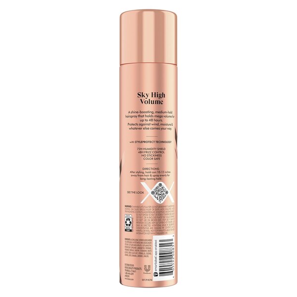 Nexxus Medium Hold Hairspray XXL Volume, 10 OZ