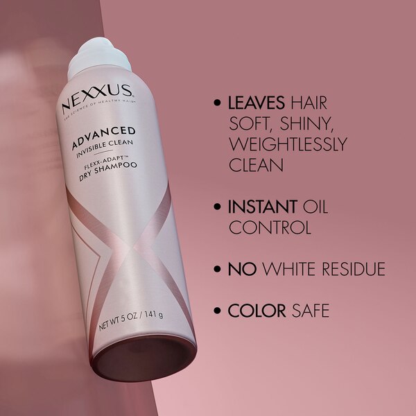 Nexxus Advanced Invisible Clean Dry Shampoo, 5 OZ