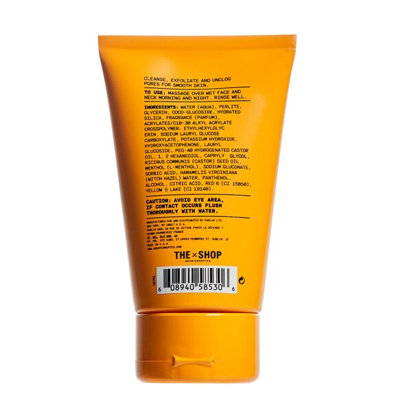 The Shop Exfoliating Face Wash, 4 OZ