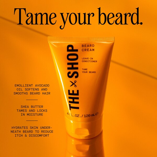 The Shop Leave-In Conditioning Beard Cream, 4 OZ