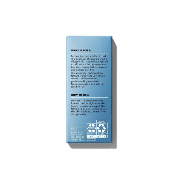 e.l.f. Youth Boosting Blue-ty Sleep Night Oil