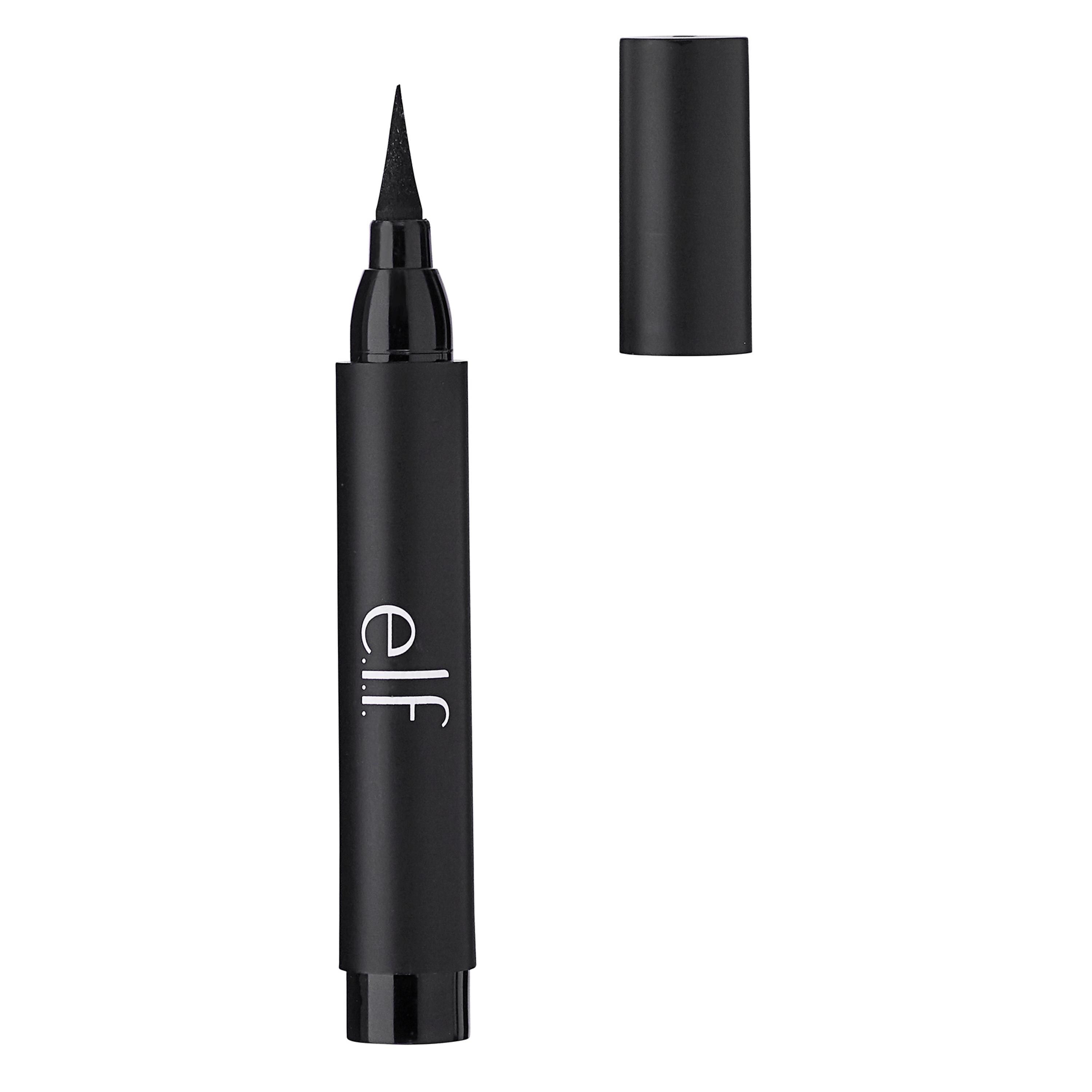 e.l.f. Intense Ink - Delineador de ojos, Blackest Black