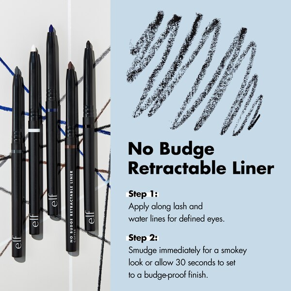 e.l.f. No Budge Retractable Liner