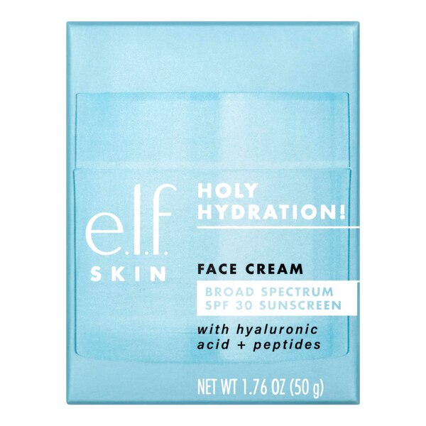 e.l.f Holy Hydration! Face Cream, SPF 30, 1.76 OZ