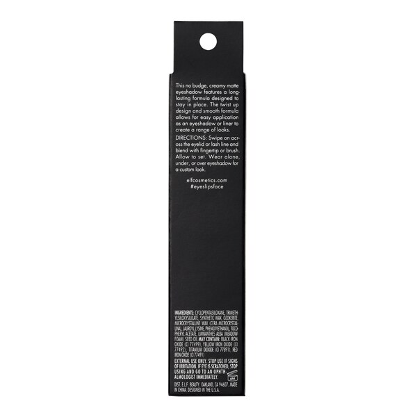 e.l.f. No Budge Matte Shadow Stick