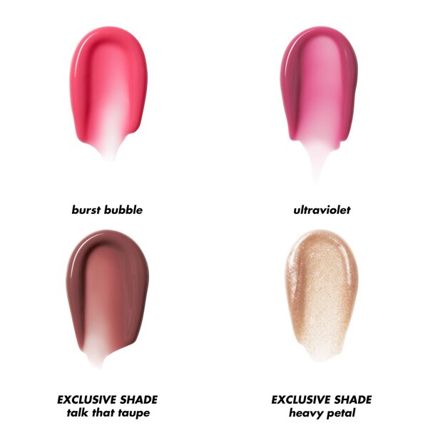 e.l.f. Glow Reviver Plumping Lip Oil Kit, 4 CT