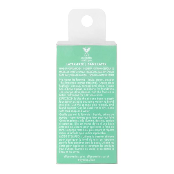 e.l.f. Angled Silicone Face Sponge
