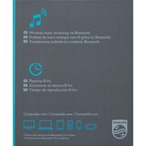 Philips Portable Bluetooth Speaker, White, thumbnail image