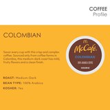 McCafe Colombian 100% Arabica Medium-Dark Roast Coffee K-Cup Pods, 10 ct, thumbnail image