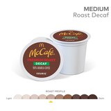 McCafe, Premium Roast 100% Arabica Medium Roast Decaffeinated Coffee K-Cup Pods, 10 ct, thumbnail image