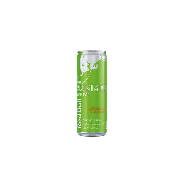 Red Bull, Summer Edition Curuba Elderflower Energy Drink, 12 Oz