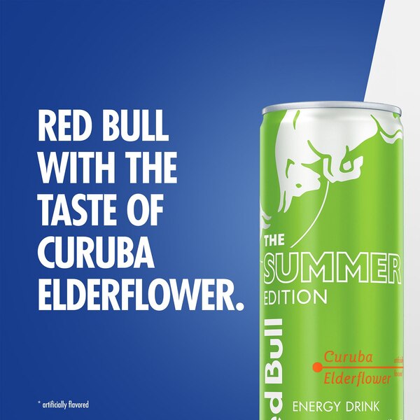 Red Bull, Summer Edition Curuba Elderflower Energy Drink, 12 Oz 