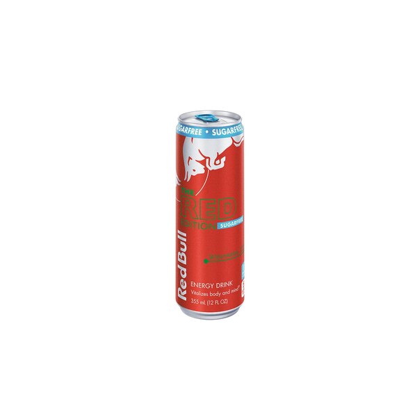 Red Bull, Red Edition Sugar Free Energy Drink, Watermelon, 12 fl oz