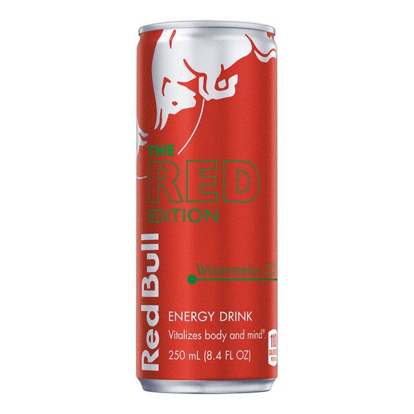 Red Bull, Red Edition, Watermelon Energy Drink, 8.4 oz