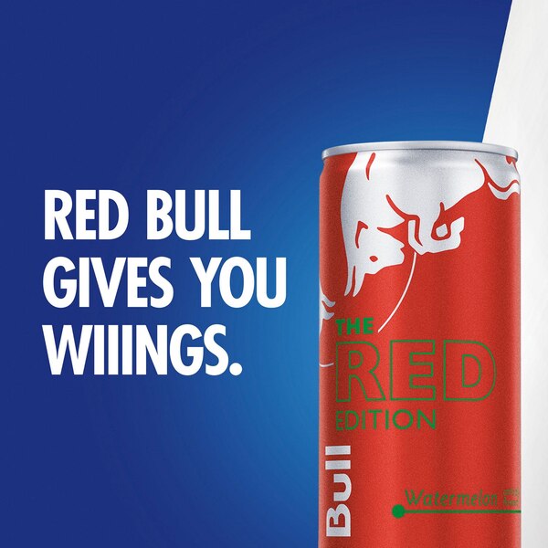Red Bull, Red Edition, Watermelon Energy Drink, 8.4 oz