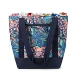 Arctic Zone 30-Can Insulated Tote, Midnight Floral Sketch, thumbnail image