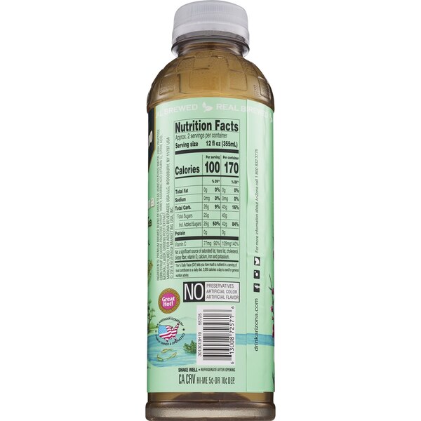 Arizona Green Tea With Ginseng & Honey