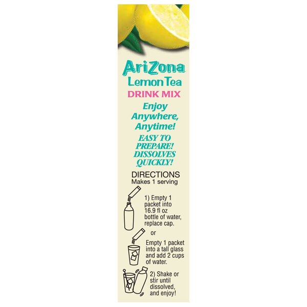 Arizona, Lemon Tea Stix, 0.7 oz