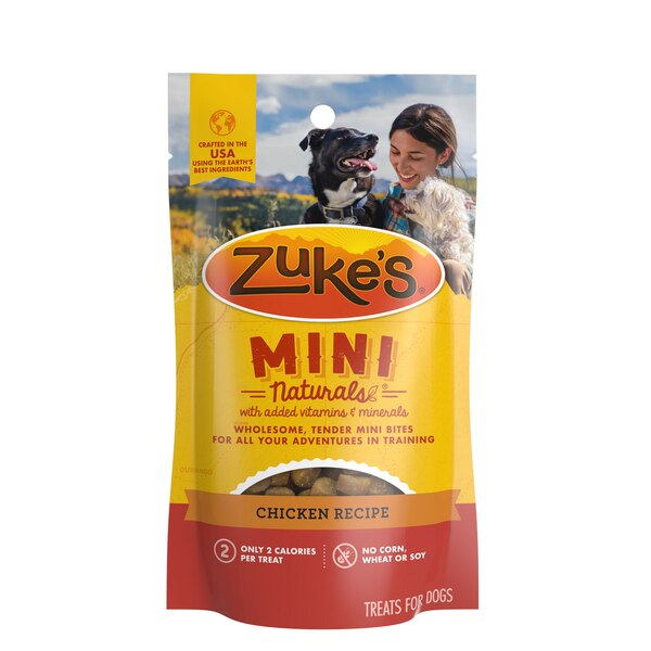 Zuke’s Mini Naturals Chicken Dog Treats, 3 oz