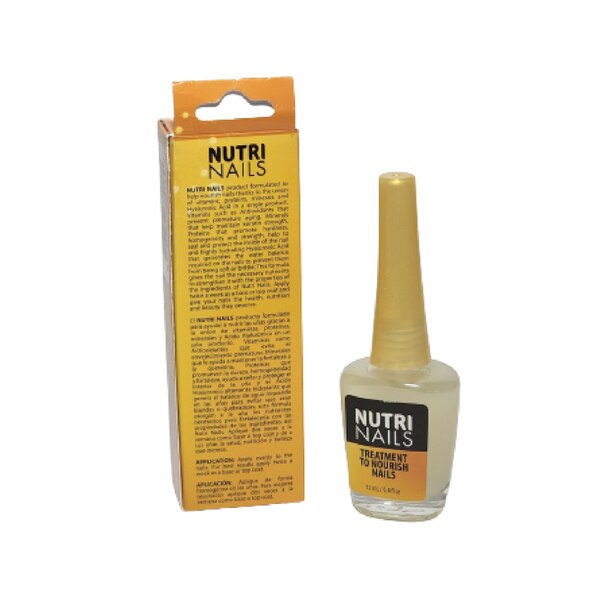 NUTRI NAILS Nourishing Treatment With Hyaluronic Acid Nail Polish, 0.4 OZ