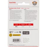 SanDisk Ultra Plus SDXC UHS-I Card, 64GB, thumbnail image