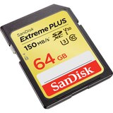 SanDisk Extreme Plus SD 64GB, thumbnail image