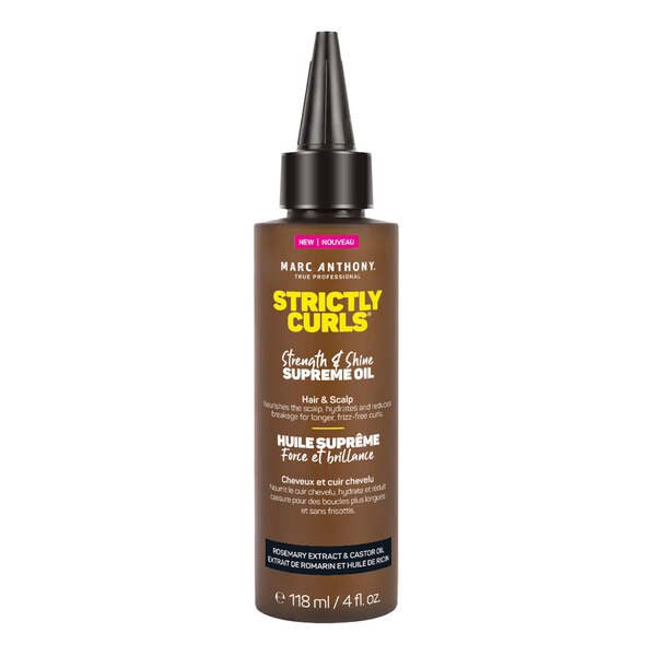 Marc Anthony Strictly Curls Strength & Shine Supreme Hair Oil, 4 OZ