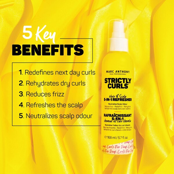 Marc Anthony Strictly Curls Curl Refresher Spray, 5.7 OZ