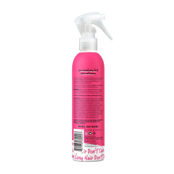 Marc Anthony Grow Long Super Fast Strength Leave-In Conditioner, 8.4 OZ