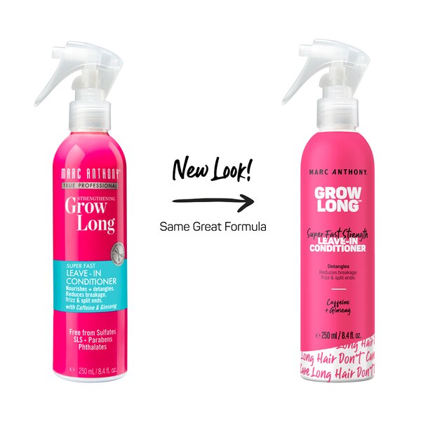 Marc Anthony Grow Long Super Fast Strength Leave-In Conditioner, 8.4 OZ