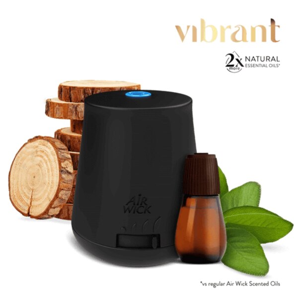 Air Wick® Essential Mist Vibrant Starter Kit, Sage & Mahogany