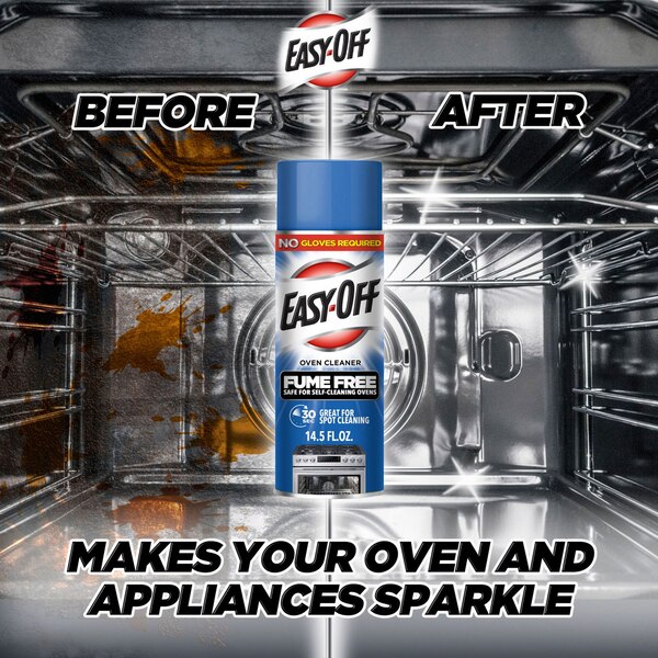 EASY-OFF Oven Cleaner - Fume Free Max Aerosol, 14.5 OZ