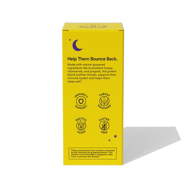 Beekeeper's Naturals Kid's Propolis Nighttime Cough Syrup, 4 OZ