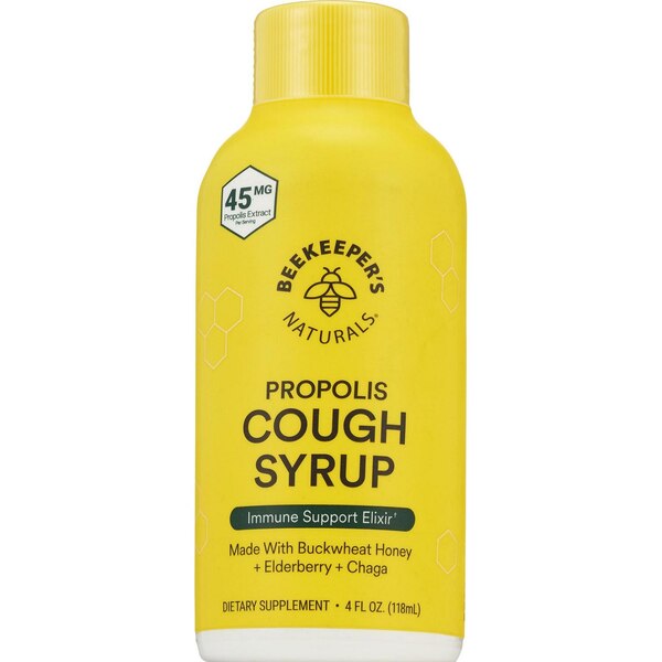Beekeeper's Naturals Propolis Cough Syrup - Day, 4 OZ