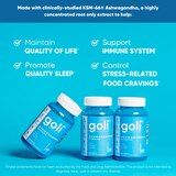 GOLI Ashwagandha Mixed Berry Gummies, 60 CT, thumbnail image
