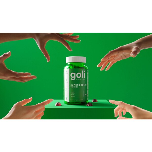 Goli Supergreens Gummies, 60 CT