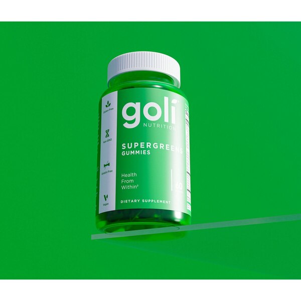 Goli Supergreens Gummies, 60 CT