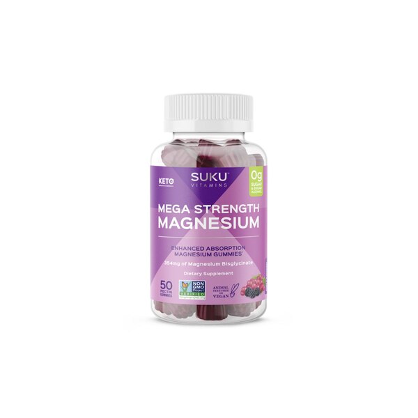 SUKU Vitamins Mega Magnesium, 50 CT