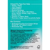 Heali ECO Precut Kinesiology Tape with Magnesium & Menthol, Black Camo, thumbnail image