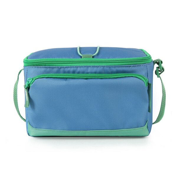 Arctic Zone 6-Can Personal Cooler, Blue & Green