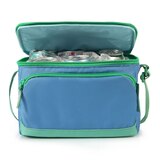 Arctic Zone 6-Can Personal Cooler, Blue & Green, thumbnail image